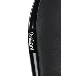 Set di 4 sedie pieghevoli SHASTA Metallo Nero
