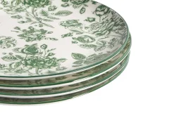 Set di 12 stoviglie BASIL Porcellana Verde