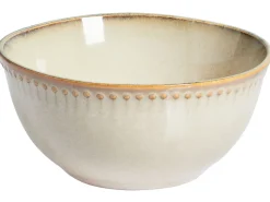 Set di 12 stoviglie CHERVIL Gres porcellanato Beige chiaro