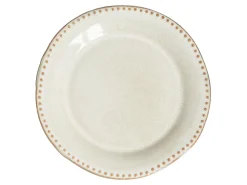 Set di 24 stoviglie CHERVIL Gres porcellanato Beige chiaro