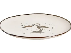 Set di 16 stoviglie CINNAMON Gres porcellanato Bianco sporco