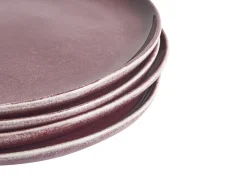 Set di 24 stoviglie HOPS Gres porcellanato Bordeaux