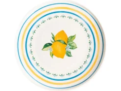 Set di 24 stoviglie TARRAGON Porcellana Bianco/Verde