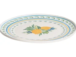 Set di 12 stoviglie TARRAGON Porcellana Bianco/Verde