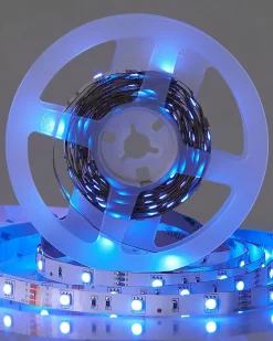 Set di 2 strisce luminose a LED KIKORI 500 cm con telecomando Multicolore