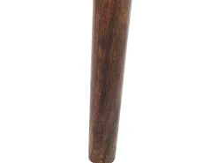 Set di 2 tavolini ASTAI Legno di mango Marrone scuro