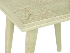 Set di 2 tavolini BELIDHA Legno di mango Verde chiaro