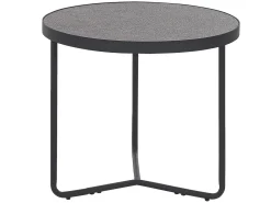Set di 2 tavolini da caffè MELODY Grigio effetto cemento