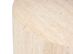 Set di 2 tavolini da caffè MANTI Effetto travertino