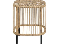 Set di 2 tavolini da caffè CESENATICO Rattan Naturale
