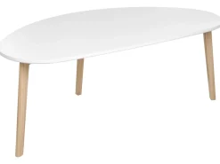 Set di 2 tavolini da caffè FLY Bianco