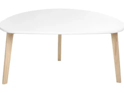 Set di 2 tavolini da caffè FLY Bianco