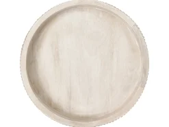 Set di 2 vassoi da portata MANSOURA Legno di mango Marrone chiaro