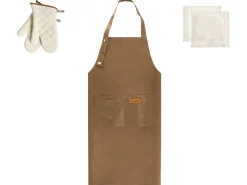 Set di Tessili da Cucina DAUCUS Marrone
