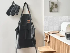 Set di Tessili da Cucina RAPHANUS Nero