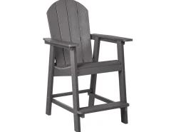 Set bistrot ADIRONDACK Grigio scuro