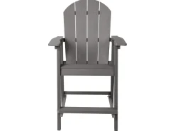Set bistrot ADIRONDACK Grigio scuro