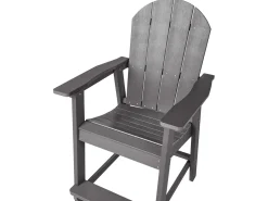 Set bistrot ADIRONDACK Grigio scuro