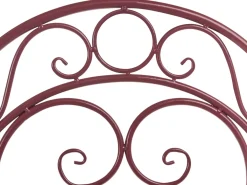 Set bistrot ALBINIA Metallo Bordeaux