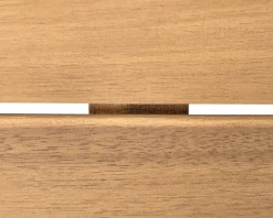 Set bistrot CHIOGGIA Legno di acacia certificato Marrone chiaro