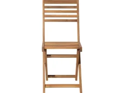 Set bistrot con cuscini FIJI Legno d'acacia Giallo