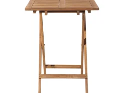 Set bistrot con cuscini FIJI Legno d'acacia Giallo