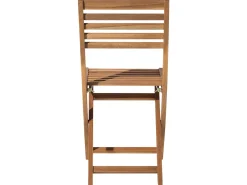 Set bistrot con cuscini FIJI Legno d'acacia Giallo