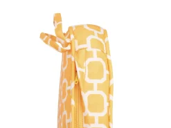 Set bistrot con cuscini FIJI Legno d'acacia Giallo