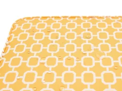 Set bistrot con cuscini FIJI Legno d'acacia Giallo