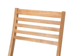 Set bistrot con cuscini FIJI Legno d'acacia Giallo