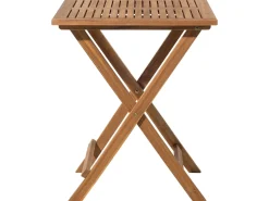 Set bistrot con cuscini FIJI Legno d'acacia Giallo