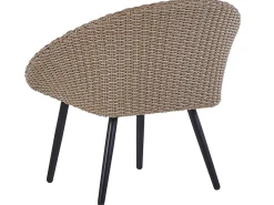 Set bistrot con cuscini ORTIGIA Rattan sintetico (PE) Beige chiaro Beige