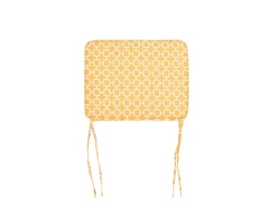 Set bistrot con cuscini Pieghevole FIJI Legno d'acacia Bianco