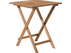 Set bistrot con cuscini Pieghevole FIJI Legno d'acacia Blu