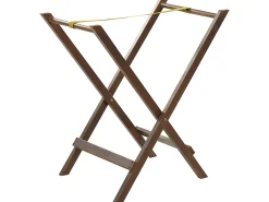 Set bistrot con cuscini Pieghevole AMANTEA Legno d'acacia Blu