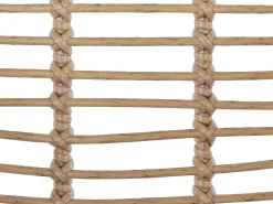 Set bistrot con cuscini TROPEA II Rattan sintetico (PE) Naturale