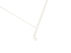 Set bistrot FIORI Metallo Bianco sporco