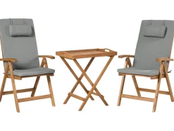 Set bistrot JAVA PREMIUIM Legno d'acacia Grigio melange