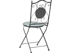 Set bistrot Pieghevole COZZANA Metallo Nero