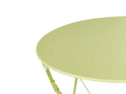Set bistrot Pieghevole FIORI Metallo Verde lime