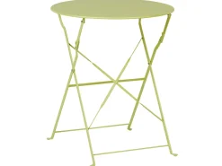 Set bistrot Pieghevole FIORI Metallo Verde lime