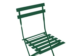 Set bistrot Pieghevole FIORI Metallo Verde scuro