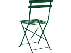 Set bistrot Pieghevole FIORI Metallo Verde scuro