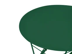 Set bistrot Pieghevole FIORI Metallo Verde scuro