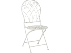 Set bistrot Pieghevole STIFFE Metallo Bianco