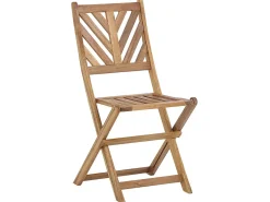 Set bistrot Pieghevole TERNI Legno d'acacia Marrone