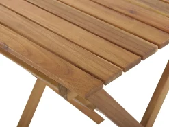 Set bistrot Pieghevole TERNI Legno d'acacia Marrone