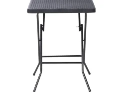 Set bistrot Pieghevole TRAPPETO Nero