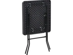 Set bistrot Pieghevole TRAPPETO Nero