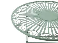 Set bistrot Pieghevole TRENTO Metallo Verde chiaro